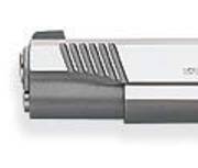 This the front of a Kimber in standard configuration.