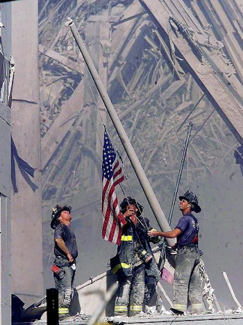 WTC Flag Photo
