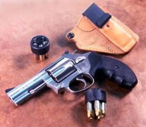 Smith & Wesson Model 60-15 with holster. 