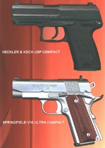 HK and Springfield Pistols