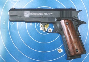 FDE M1911 A1 .45 ACP Full Size Pistol by Rock Island Armory at