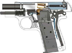 Colt Mustang Cutaway