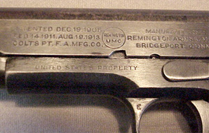 remington rand 1911a1 slide