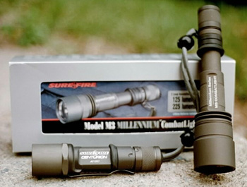 SureFire M2 Centurion and M3 Combat Light