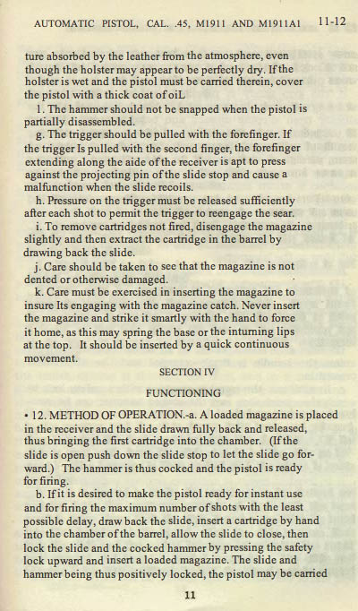 M1911 Manual - Page 17
