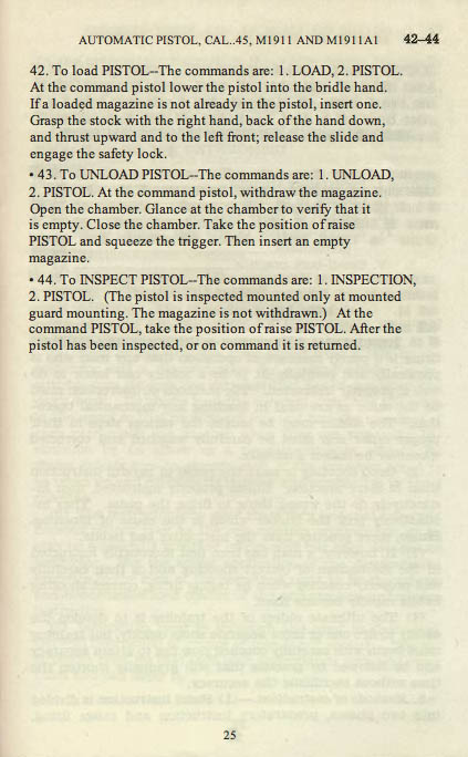 M1911 Manual - Page 31